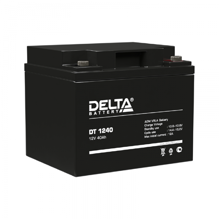 Аккумулятор Delta DT 12V 40Ah